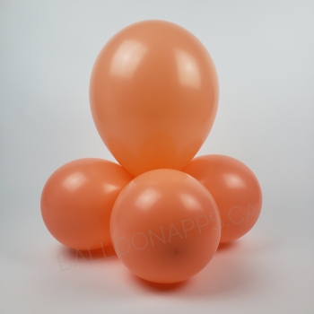 TUFTEX (100) 11" Cheeky Peach balloons latex balloons