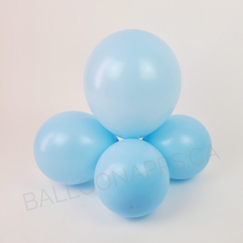 KALISAN (50) 11" Pastel Matte Macaron Blue  balloons latex balloons