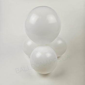 KALISAN (50) 11" White balloons latex balloons