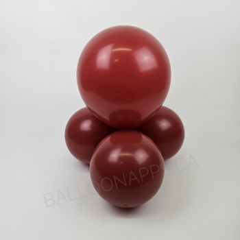 SEM (100) 11" Deluxe Imperial Red balloons latex balloons