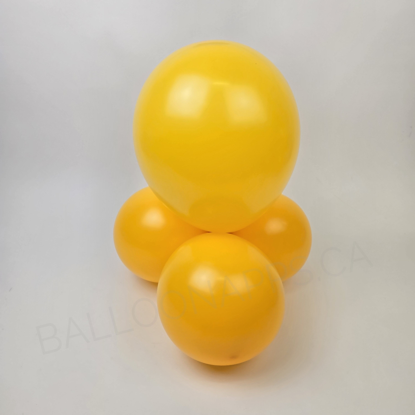 balloon texture SEM (50) 260 Deluxe Honey Yellow Balloons