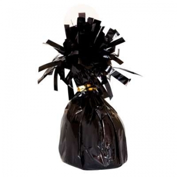 (6) Foil Weights - 6 oz - Black balloon accessories