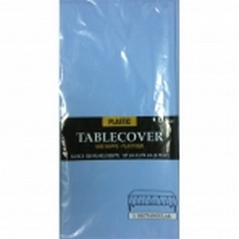 (1) Tablecover Rect54"x108" Pastel Blue* tableware