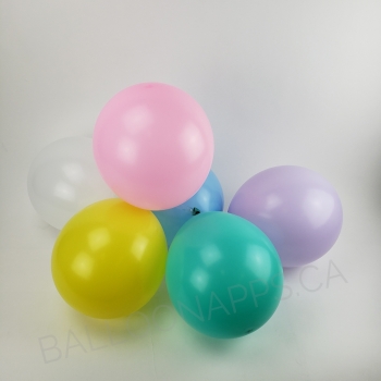 ECONO (72) 12" Pearl Pastel Assorted balloons latex balloons
