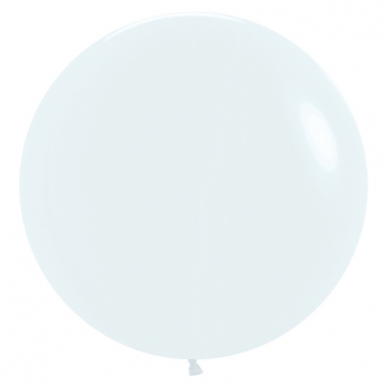 Sempertex (1) 24" White  Balloons
