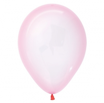 BET (100) 11" Crystal Pastel Pink balloons latex balloons