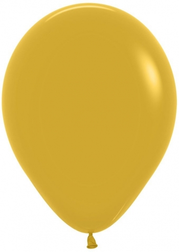 BET (100) 11" Deluxe Mustard balloons latex balloons
