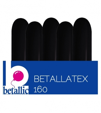 SEM  160 Deluxe Black balloons SEMPERTEX