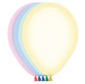 BET (100) 5" Crystal Pastel Assortment balloons latex balloons