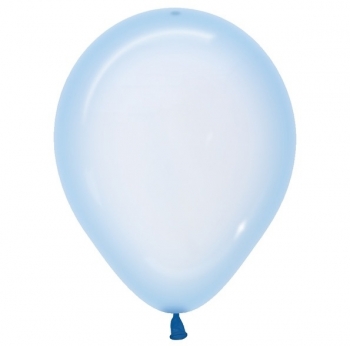 Crystal Pastel Blue balloons SEMPERTEX
