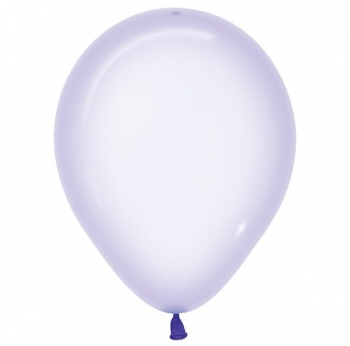 BET (100) 5" Crystal Pastel Lilac balloons latex balloons