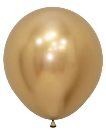SEM (15) 18" Reflex Gold balloons latex balloons