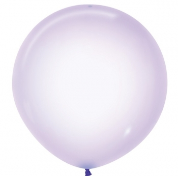 BET (1) 24" Crystal Pastel Lilac balloon latex balloons