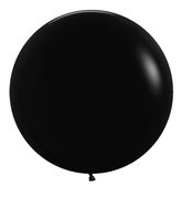 SEM (1) 24" Deluxe Black balloon latex balloons