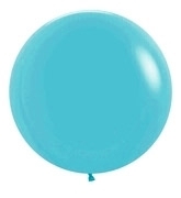SEM (1) 24" Deluxe Turquoise Blue balloon latex balloons