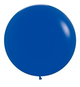 BET (1) 24" Fashion Royal Blue balloon latex balloons