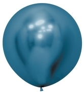 BET (1) 24" Reflex Blue balloon latex balloons