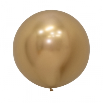 BET (1) 24" Reflex Gold balloon latex balloons