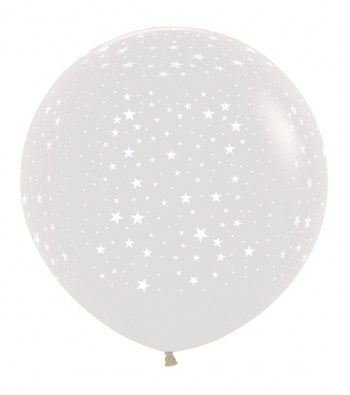 Stars Crystal Clear Balloon SEMPERTEX