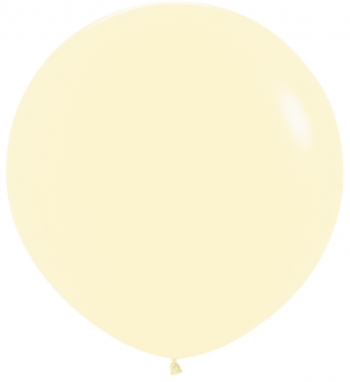 BET (1) 36" Pastel Matte Yellow balloon latex balloons