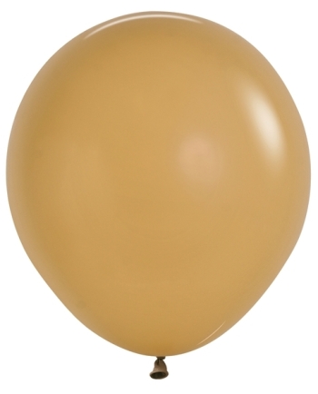 SEM (25) 18" Deluxe Latte balloons latex balloons