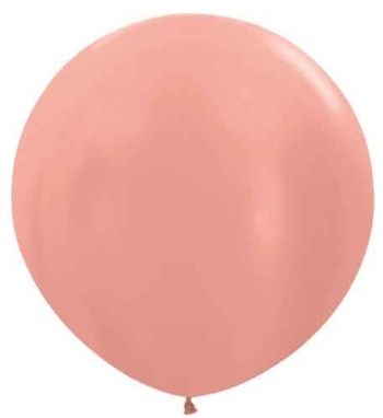 BET (1) 36" Metallic Rose Gold balloon latex balloons