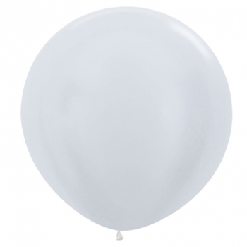 BET (1) 36" Pearl White balloon latex balloons