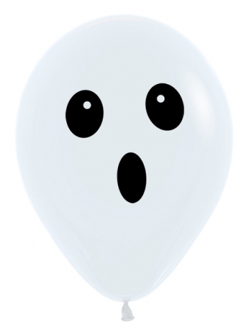 BET (50) 11" Ghost Face balloons latex balloons