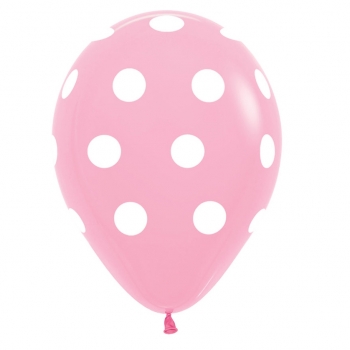 Polka Dots Pink balloons SEMPERTEX