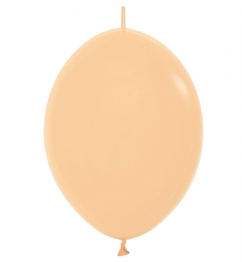 BET (50) 12" Link-O-Loon Deluxe Peach-Blush New balloons latex balloons