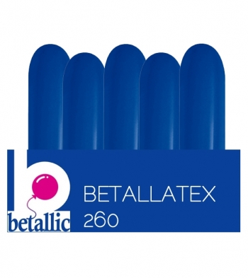 BET (50) 260 Crystal Blue balloons latex balloons