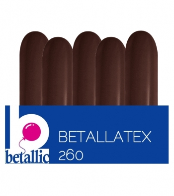 BET (50) 260 Deluxe Chocolate balloons latex balloons