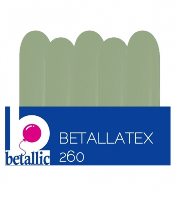 BET (50) 260 Deluxe Eucalyptus balloons latex balloons