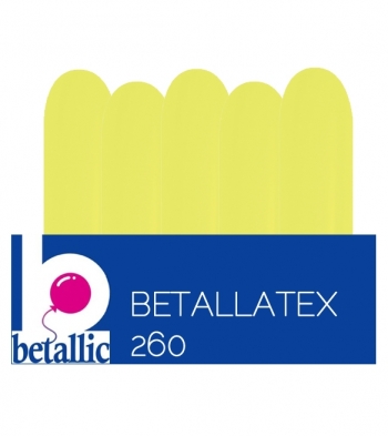 SEM  260 Neon Yellow balloons SEMPERTEX