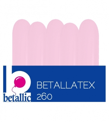 BET (50) 260 Pearl Pink balloons latex balloons
