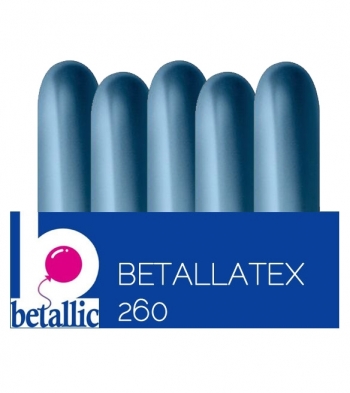 BET (50) 260 Reflex Blue balloons latex balloons