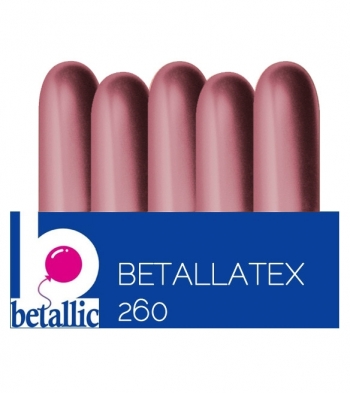BET (50) 260 Reflex Pink balloons latex balloons