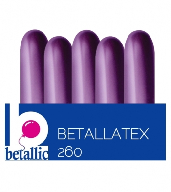 BET (50) 260 Reflex Violet balloons latex balloons