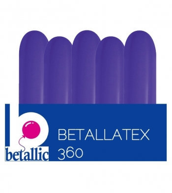 BET (50) 360 Crystal Violet balloons latex balloons
