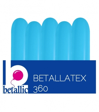 BET (50) 360 Fashion Blue balloons latex balloons