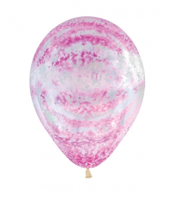 BET (50) Graffiti Rose Crystal Clear balloons latex balloons