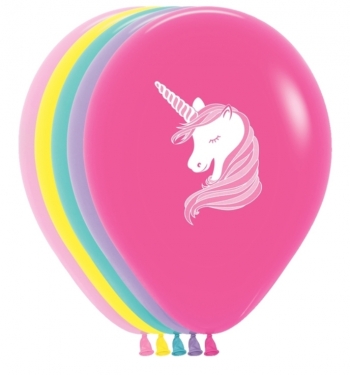 BET (50) 11" Unicorn  balloons latex balloons