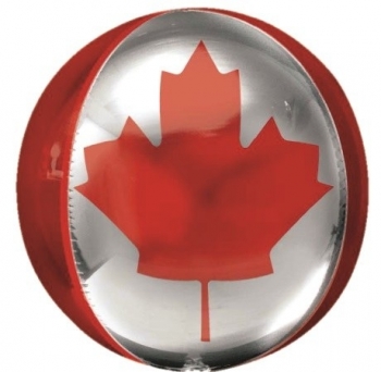 CD - ORBZ Canada Flag 15"x16" balloon foil balloons
