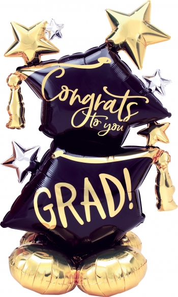 Congrats to You Grad Airloonz Air-fill balloon foil balloons