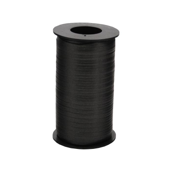 Curly Ribbon - Black - 3/16" x 500 yd ribbons