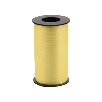 Curly Ribbon - Yellow - 3/16" x 500 yd ribbons