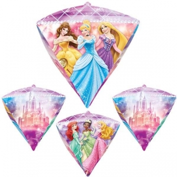 DIAMONDZ - Disney Princess 15"x17" balloon foil balloons