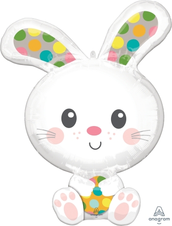 Easter Spotted Bunny balloon foil balloons