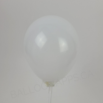 ECONO (100) 5" White balloons latex balloons