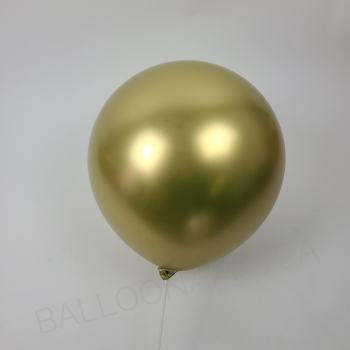 ECONO (10) 18" Econo-Luxe Gold Round balloons latex balloons